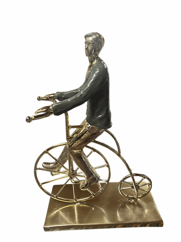 HOMME À VÉLO