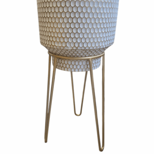 Vase em métal