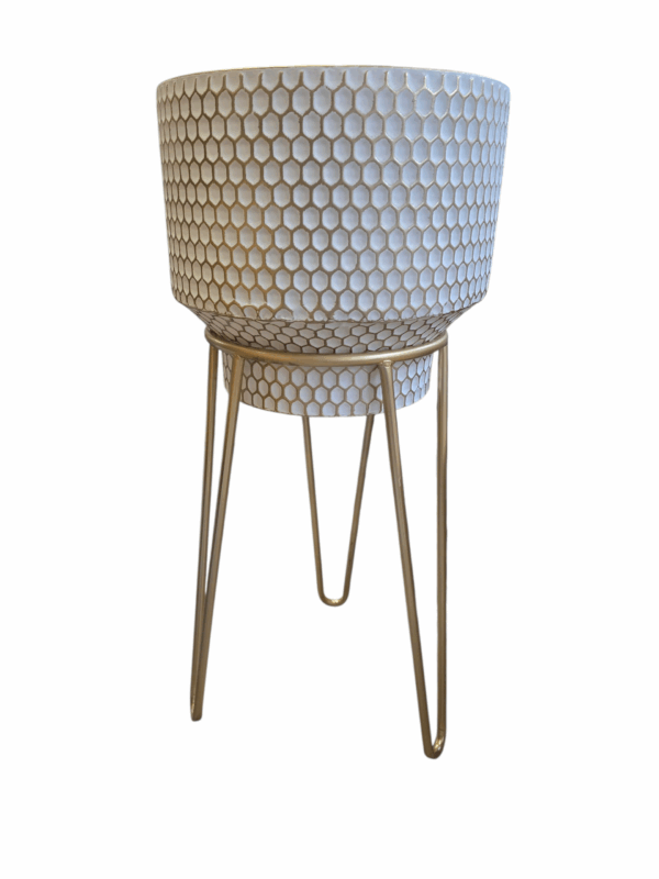 Vase em métal