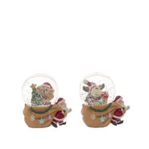 Père Noël à boule d'eau